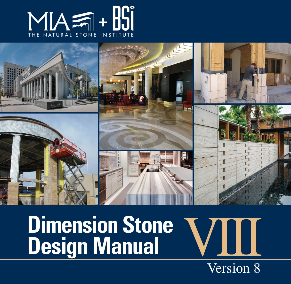 Cover of the Natural Stone Institute's Dimension Stone Design Manual